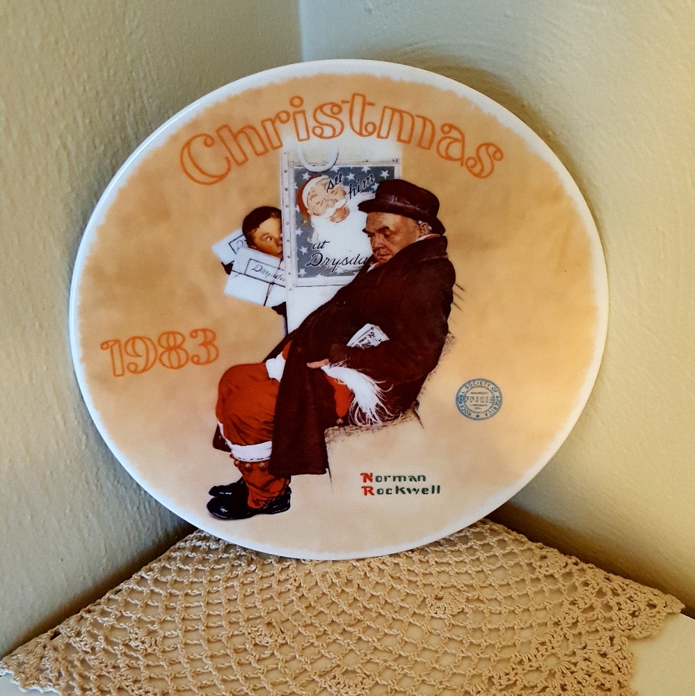 "Santa in the Subway" by Norman Rockwell